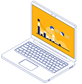 Pictogramme illustrant une plateforme de suivi conso