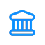Icon illustrating banking sector players Icon illustrating banking sector players