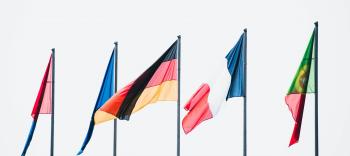 Image illustrant des drapeaux français et allemand