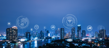 Image représentant une smart city