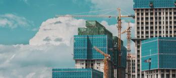 Image un bâtiment en construction