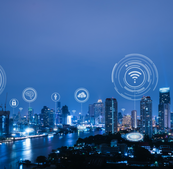 Image représentant une smart city