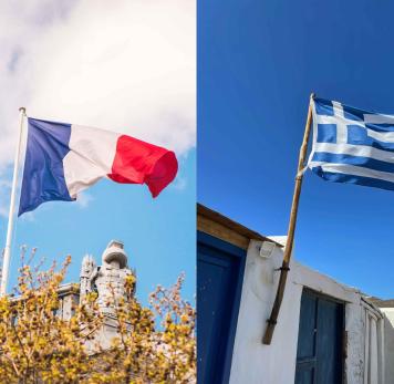 Image illustrant la France et la Grèce