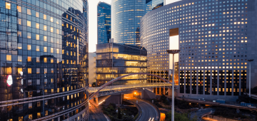 Image illustrant un quartier financier