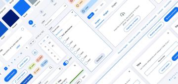 Image illustrant le design system Datanumia