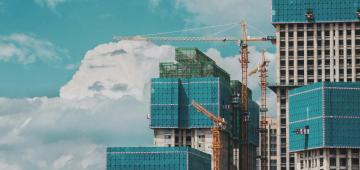 Image un bâtiment en construction