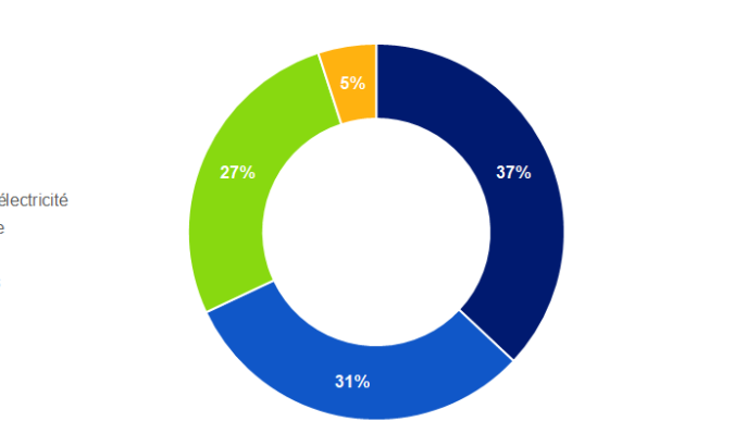 image illustrant les capacités d’énergies renouvelables installées en Italie par mode de production en 2022 